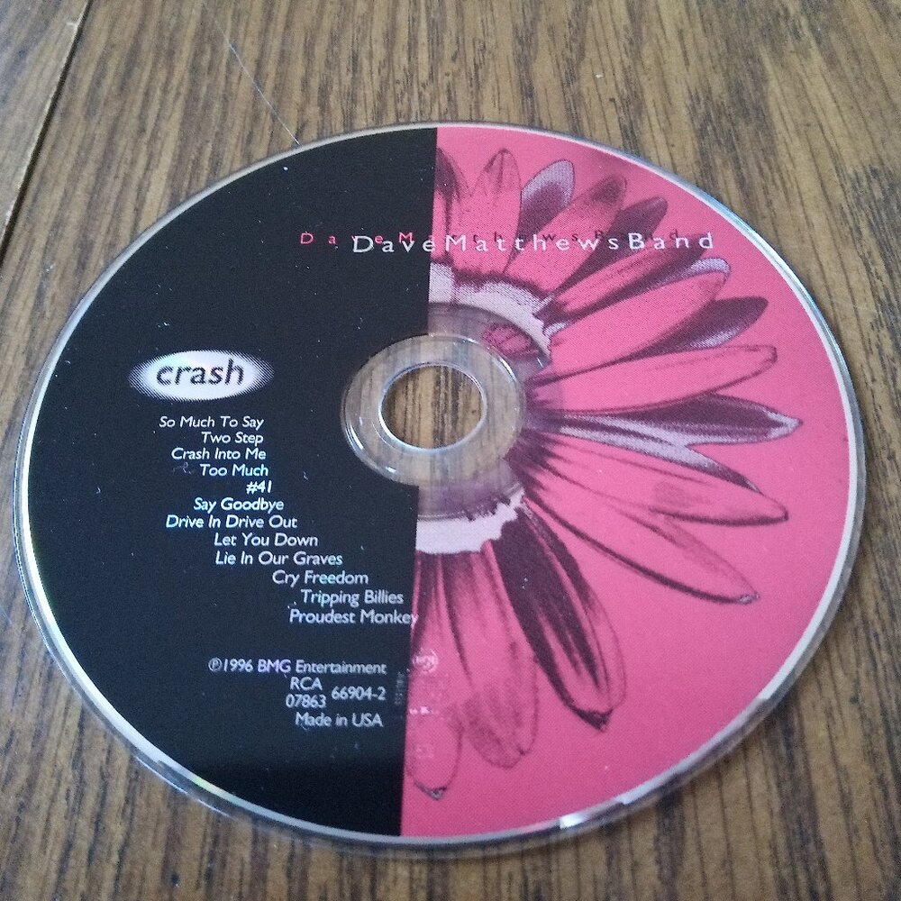 Dave Matthews Band-Crash CD Only(1996 BMG Entertainment)